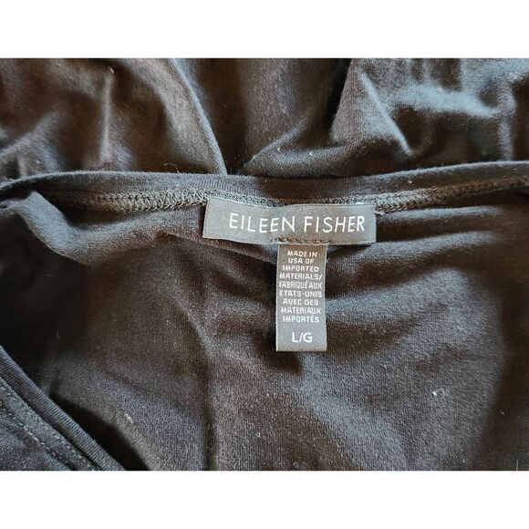 Eileen Fisher Viscose Blend Tunic Length Tank Size Large - Picture 5 of 6